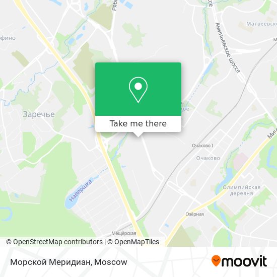 Морской Меридиан map