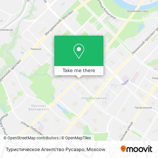 Туристическое Агентство Русаэро map