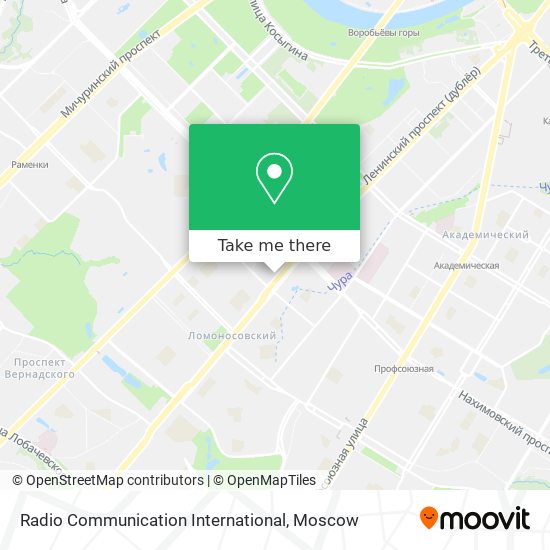 Radio Communication International map