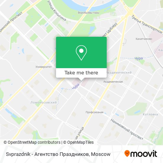 Svprazdnik - Агентство Праздников map