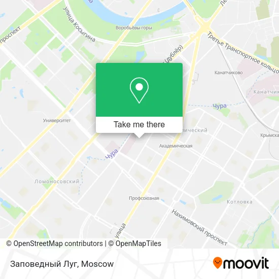 Заповедный Луг map