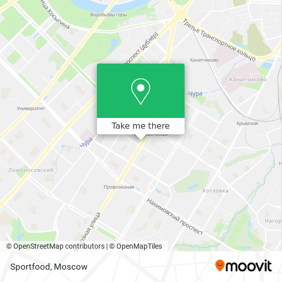 Sportfood map