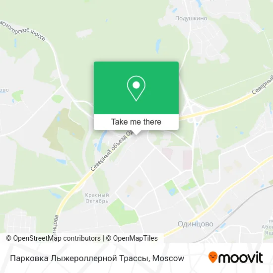 Парковка Лыжероллерной Трассы map