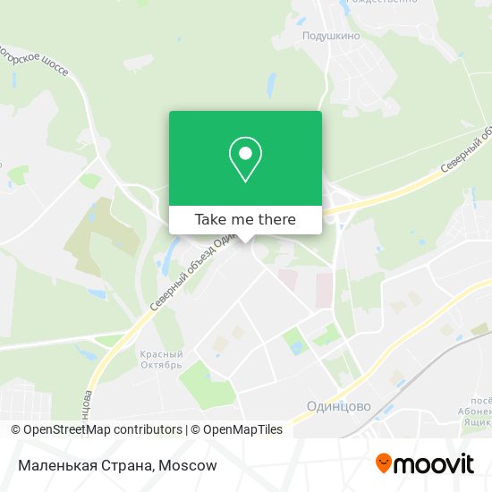 Маленькая Страна map