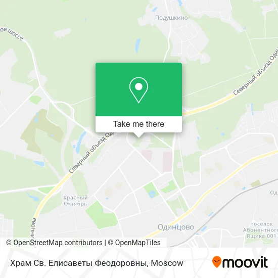 Храм Св. Елисаветы Феодоровны map