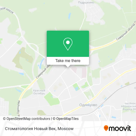 Стоматология Новый Век map