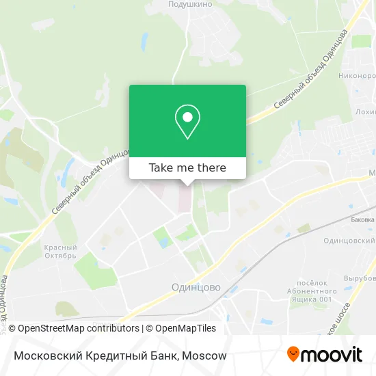 Московский Кредитный Банк map