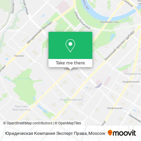 Юридическая Компания Эксперт Права map