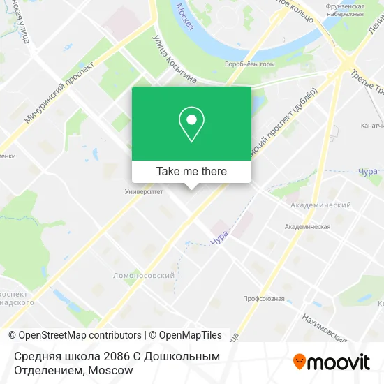 Средняя школа 2086 С Дошкольным Отделением map