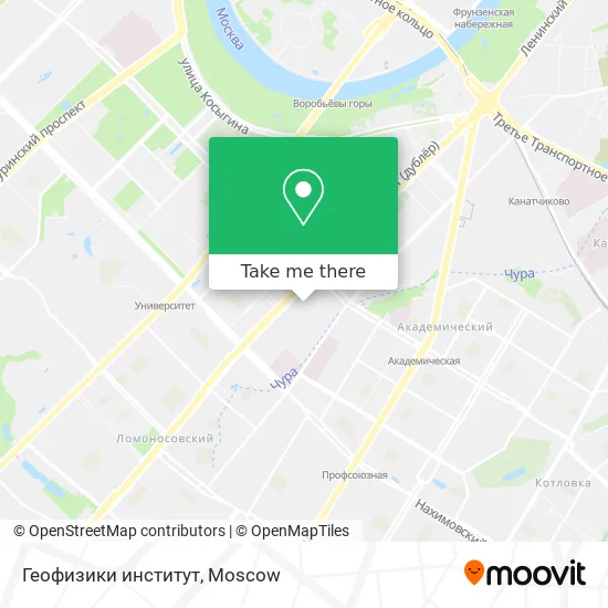Геофизики институт map