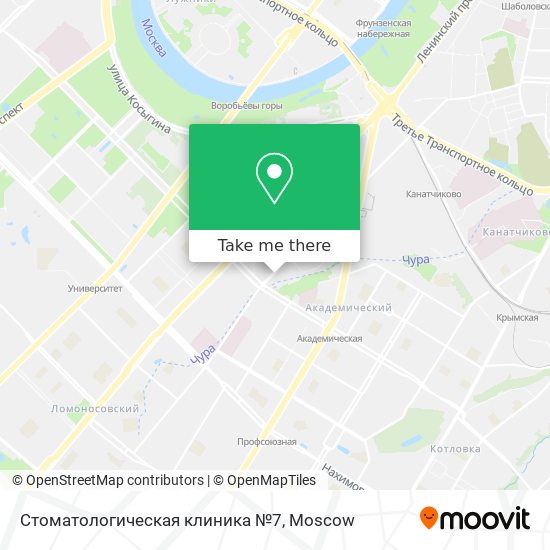 Стоматологическая клиника №7 map
