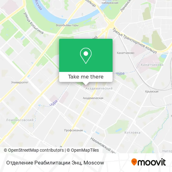 Отделение Реабилитации Энц map