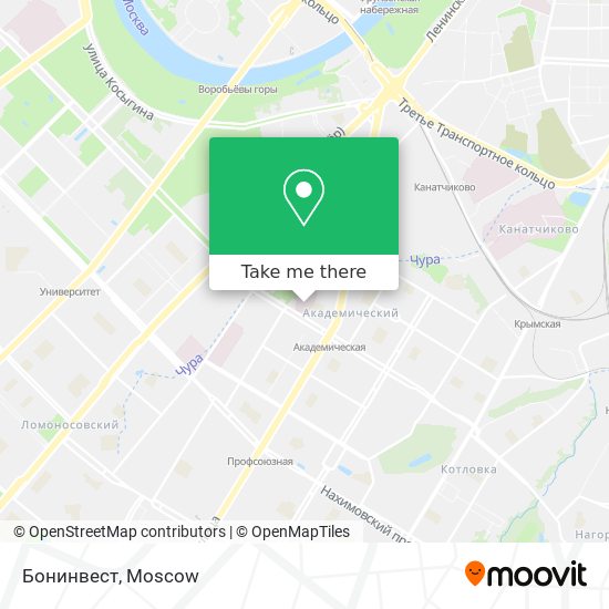 Бонинвест map