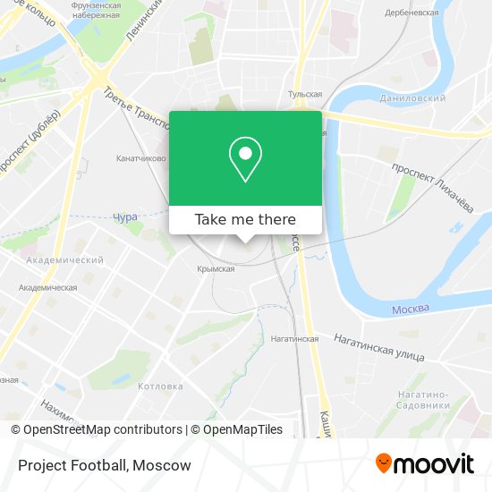 Project Football map