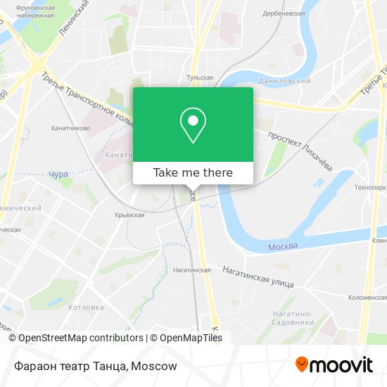 Фараон театр Танца map