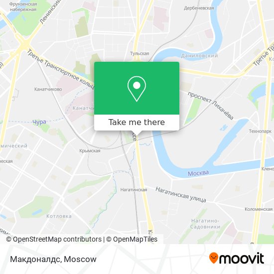 Макдоналдс map