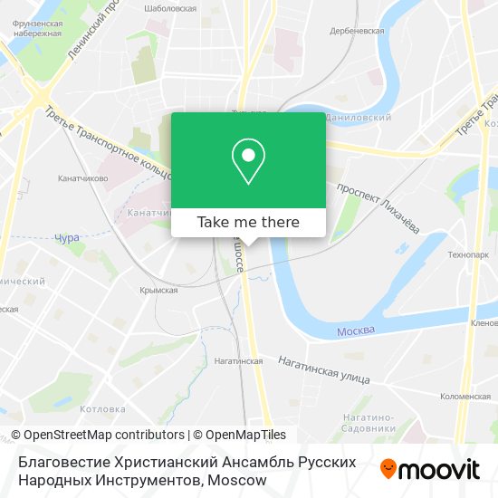 Благовестие Христианский Ансамбль Русских Народных Инструментов map