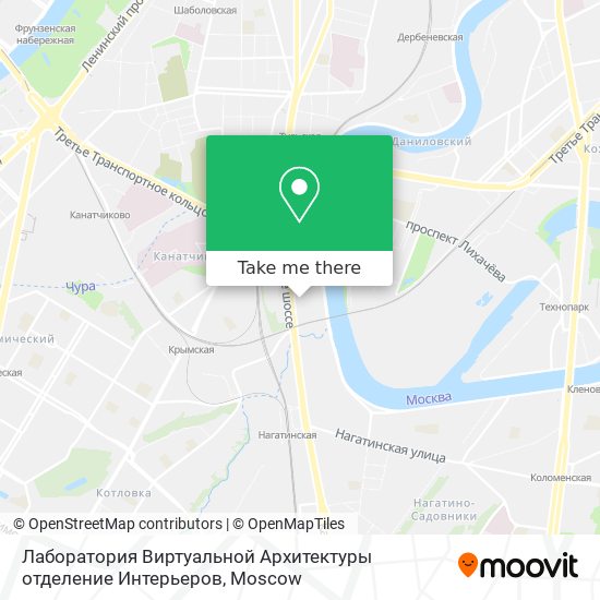 Лаборатория Виртуальной Архитектуры отделение Интерьеров map