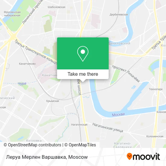 Леруа Мерлен Варшавка map