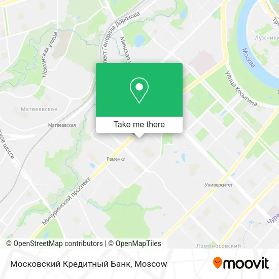 Московский Кредитный Банк map