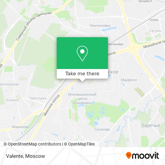 Valente map