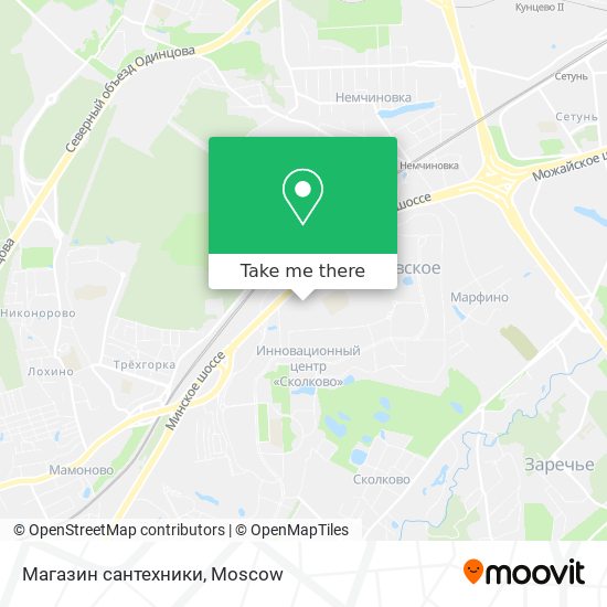Магазин сантехники map
