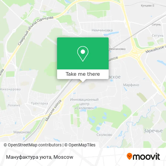 Мануфактура уюта map