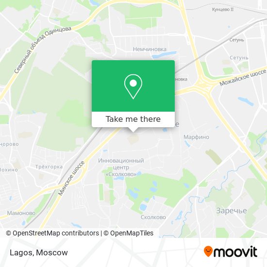 Lagos map