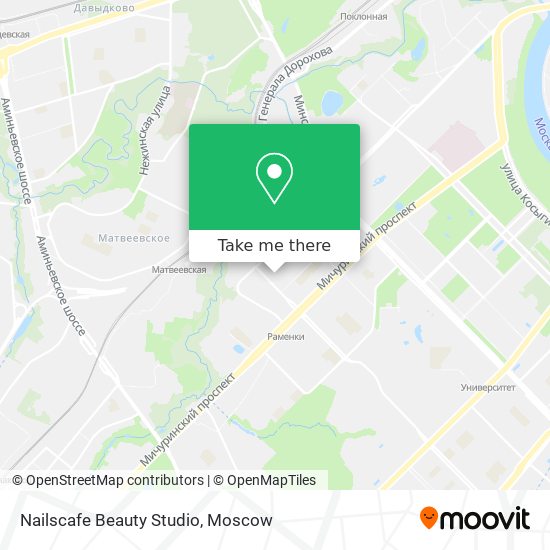 Nailscafe Beauty Studio map