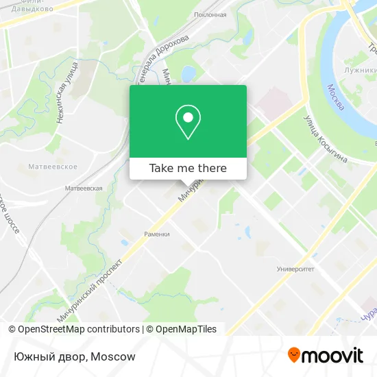 Южный двор map