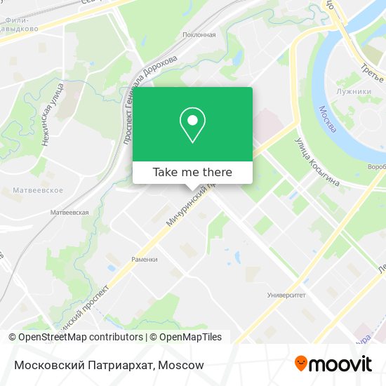Московский Патриархат map