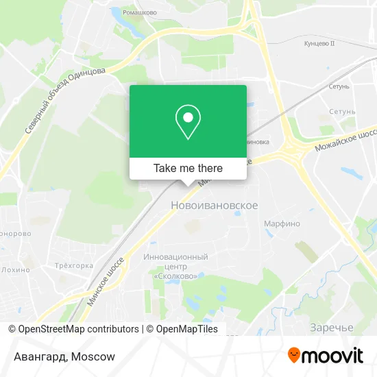 Авангард map