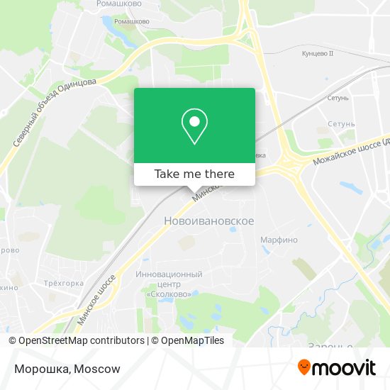 Морошка map