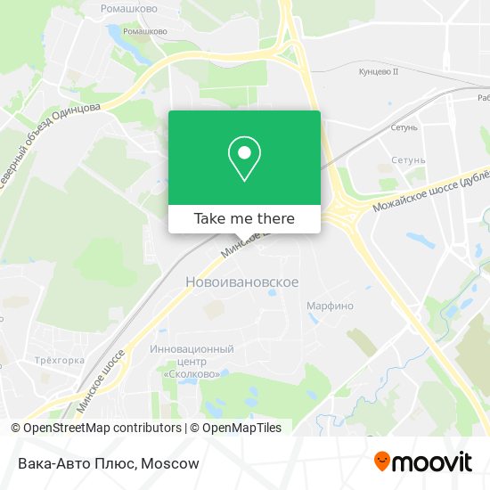 Вака-Авто Плюс map