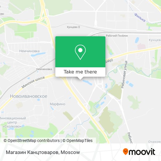 Магазин Канцтоваров map