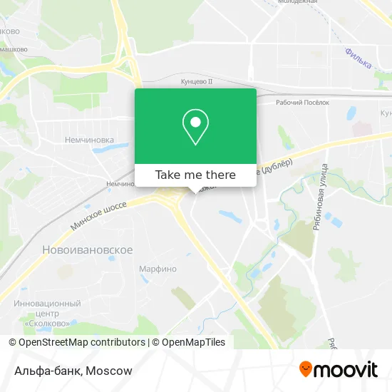 Альфа-банк map