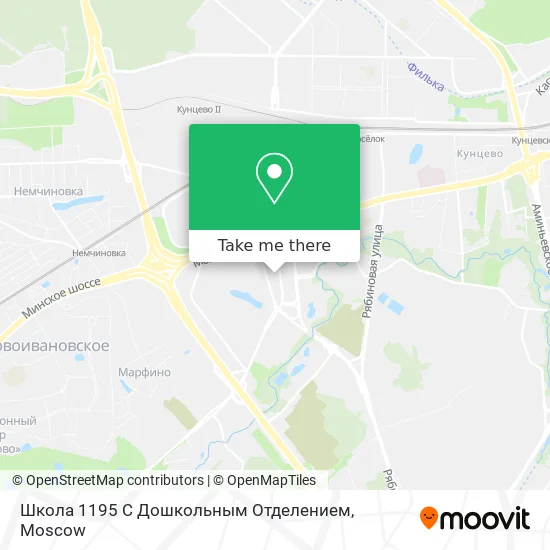 Школа 1195 С Дошкольным Отделением map