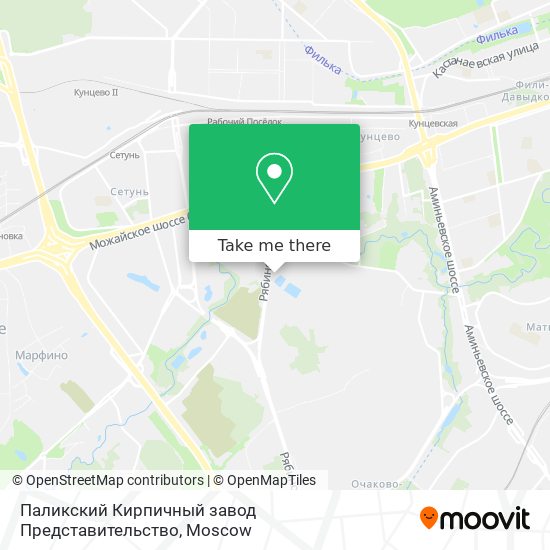 Паликский Кирпичный завод Представительство map