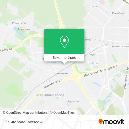 Эльдорадо map
