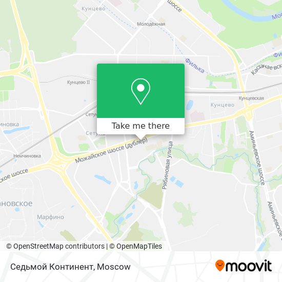 Седьмой Континент map