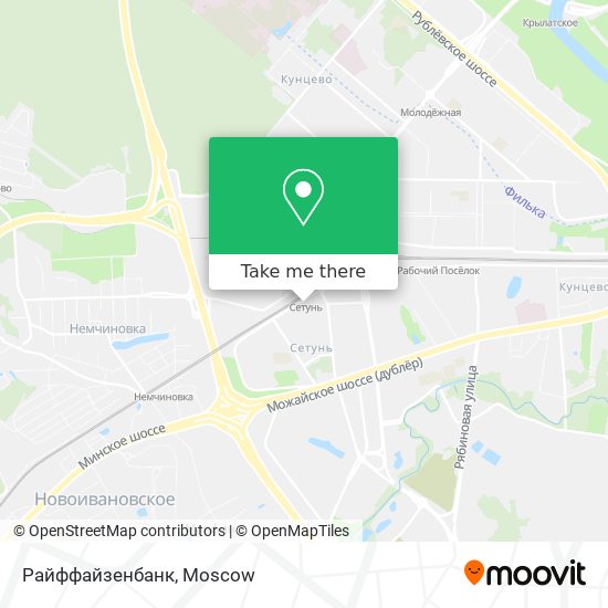 Райффайзенбанк map