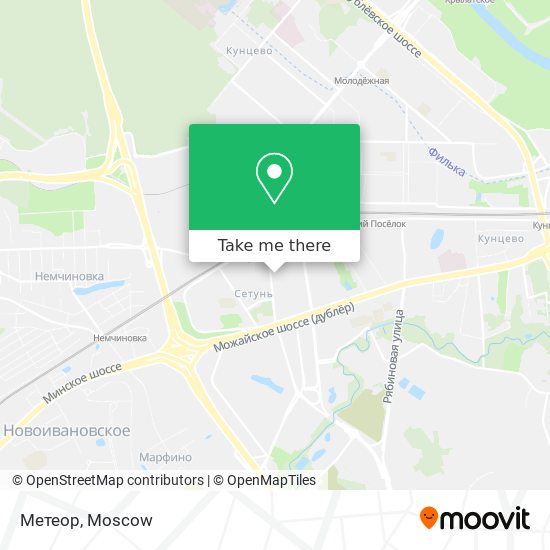 Метеор map