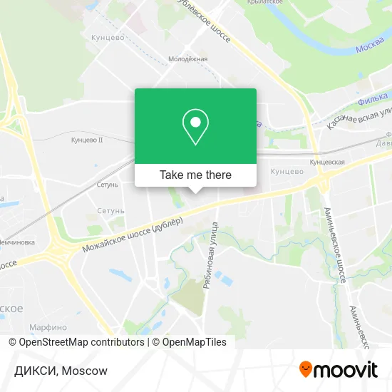 ДИКСИ map