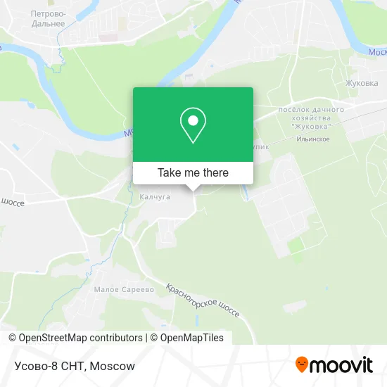 Усово-8 СНТ map