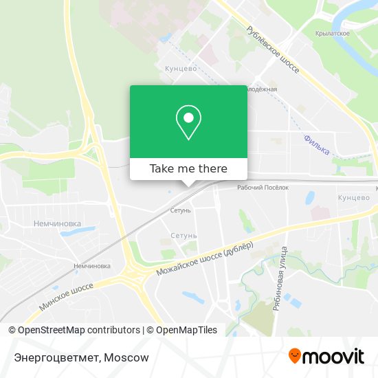 Энергоцветмет map