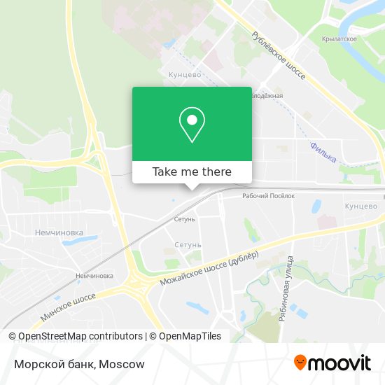 Морской банк map