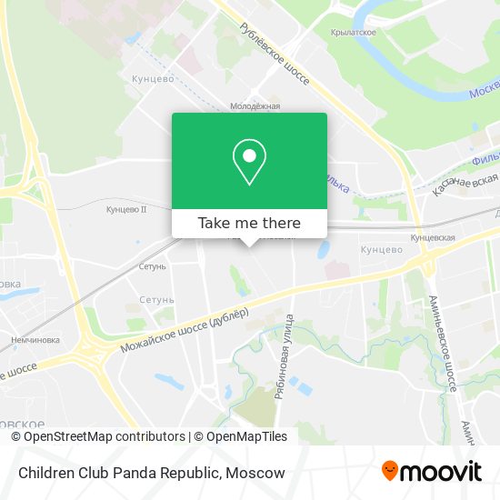Children Club Panda Republic map
