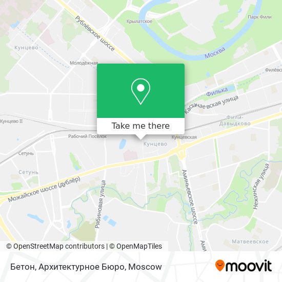 Бетон, Архитектурное Бюро map