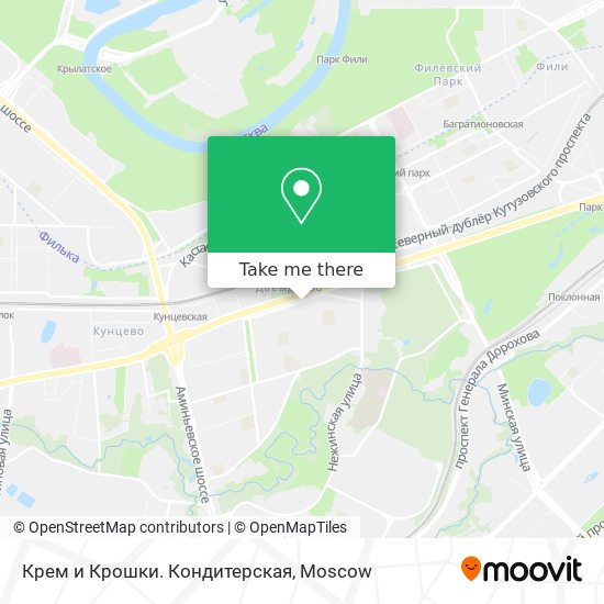 Крем и Крошки. Кондитерская map