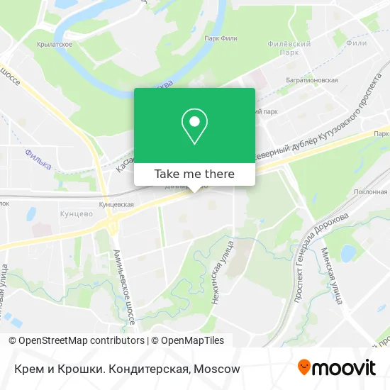 Крем и Крошки. Кондитерская map
